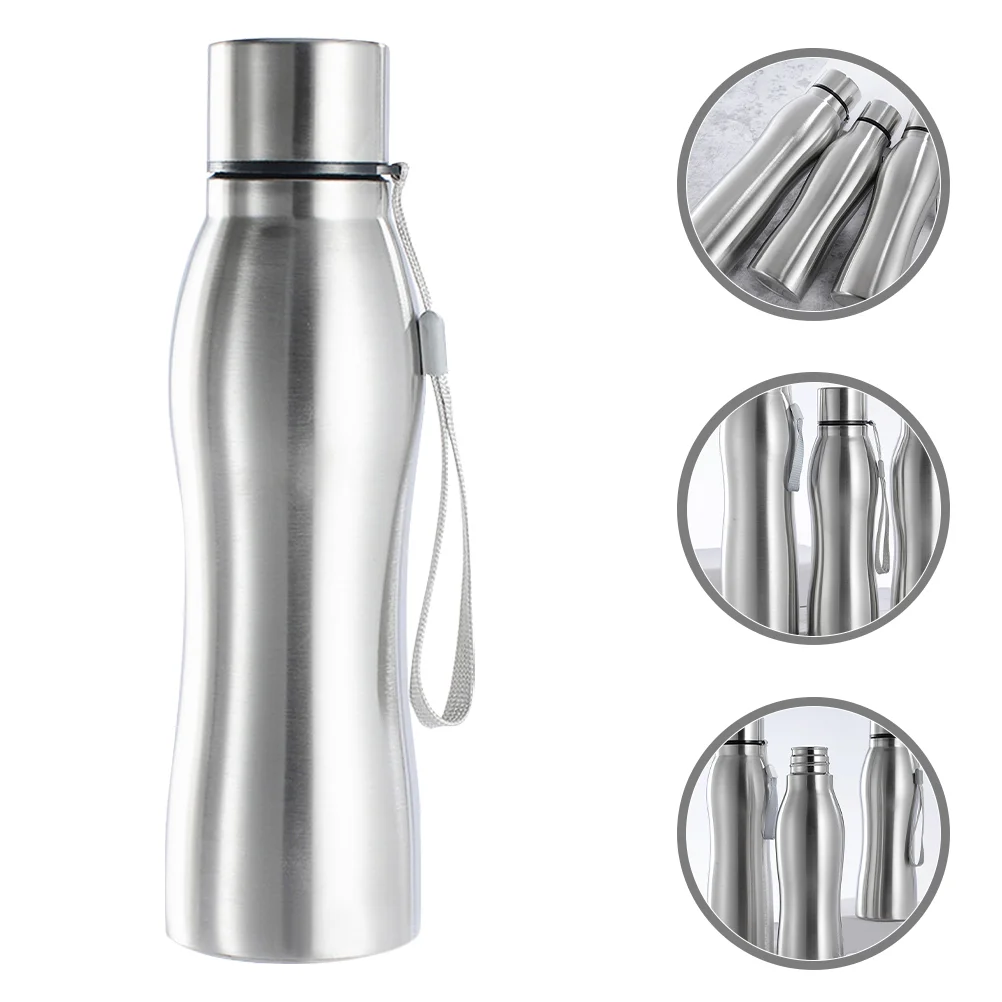 

Travel Flask Sports Water Bottle Drinks Stainless Steel Vacuum Compact Fitness Waterbottles