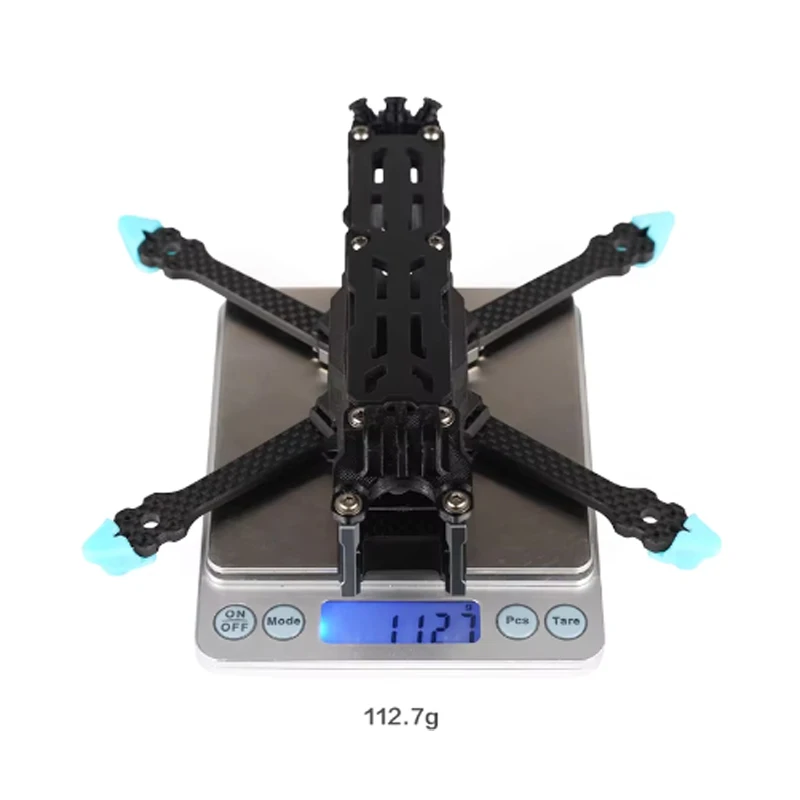 Axisflying MANTA 3 6-дюймовая рама Squashed-X из углеродного волокна колесная база 162 мм