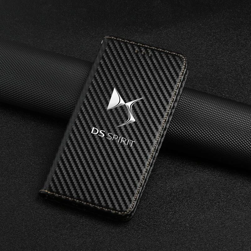 Роскошный автомобильный чехол Citroen DS SPIRIT из углеродного волокна для телефона iPhone