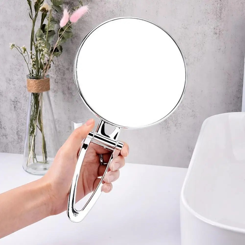 

Увеличительное зеркало для макияжа, ручное зеркало для макияжа, карманное складное ручное зеркало, двухсторонние компактные зеркала, инструменты для макияжа