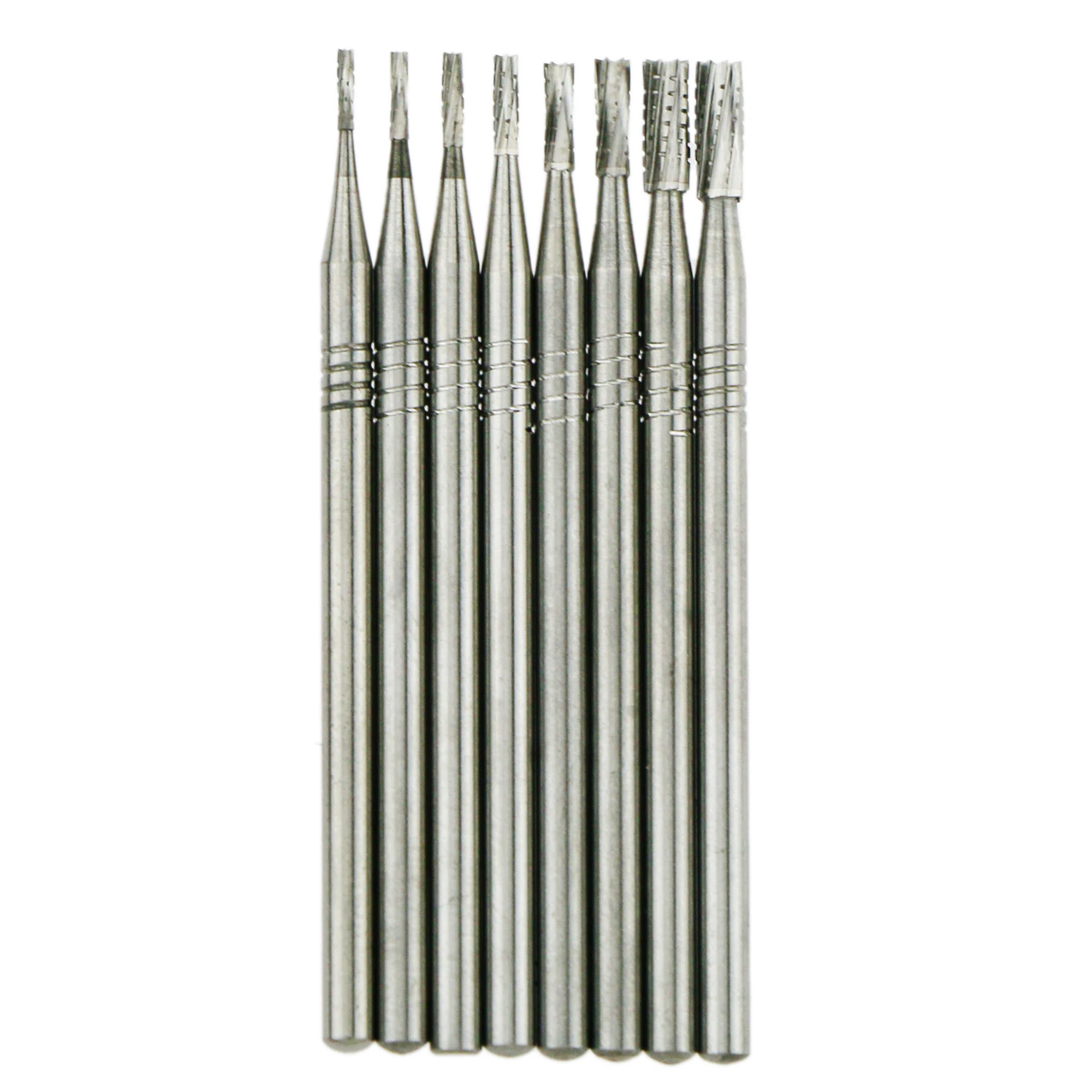 5 шт. Волновые зубные сверла плюс из твердого сплава с плоским продольным разрезом для низкоскоростной прямой конусной насадки с прямой носовой конусной ручкой 2,35 мм на.