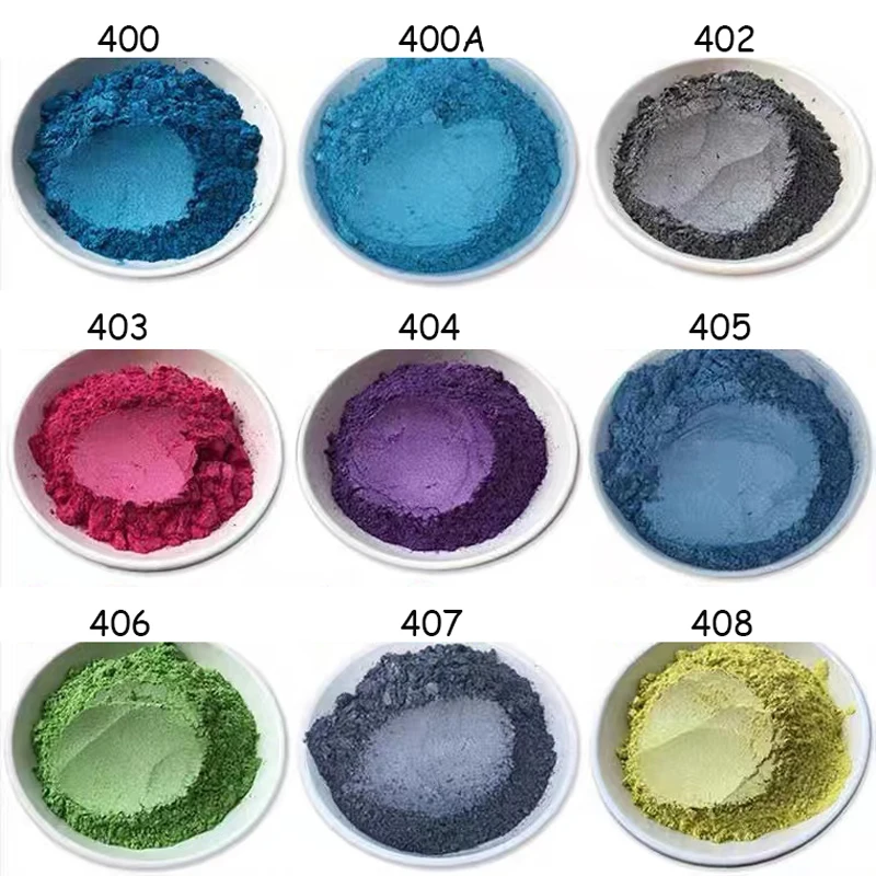 Натуральная слюда минеральная перламутровая пудра ручной работы пигментное