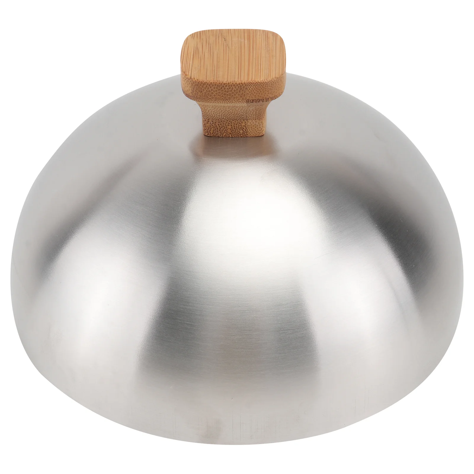 

Cover Dome Bastingmelting Grill Griddle Stainless Cheese Steel Steak Lid Dish Round Steam Serving Metal Steaming Plateburger