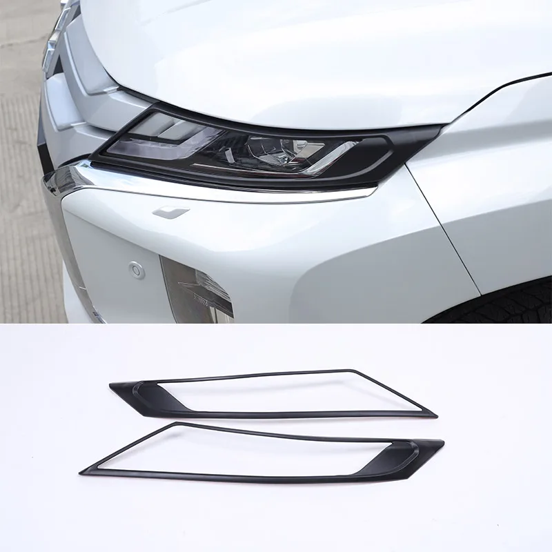 

Для Mitsubishi Triton L200 2019-2023 ABS матовый черный автомобильный передний задний фонарь крышка дверная ручка зеркало заднего вида наклейка