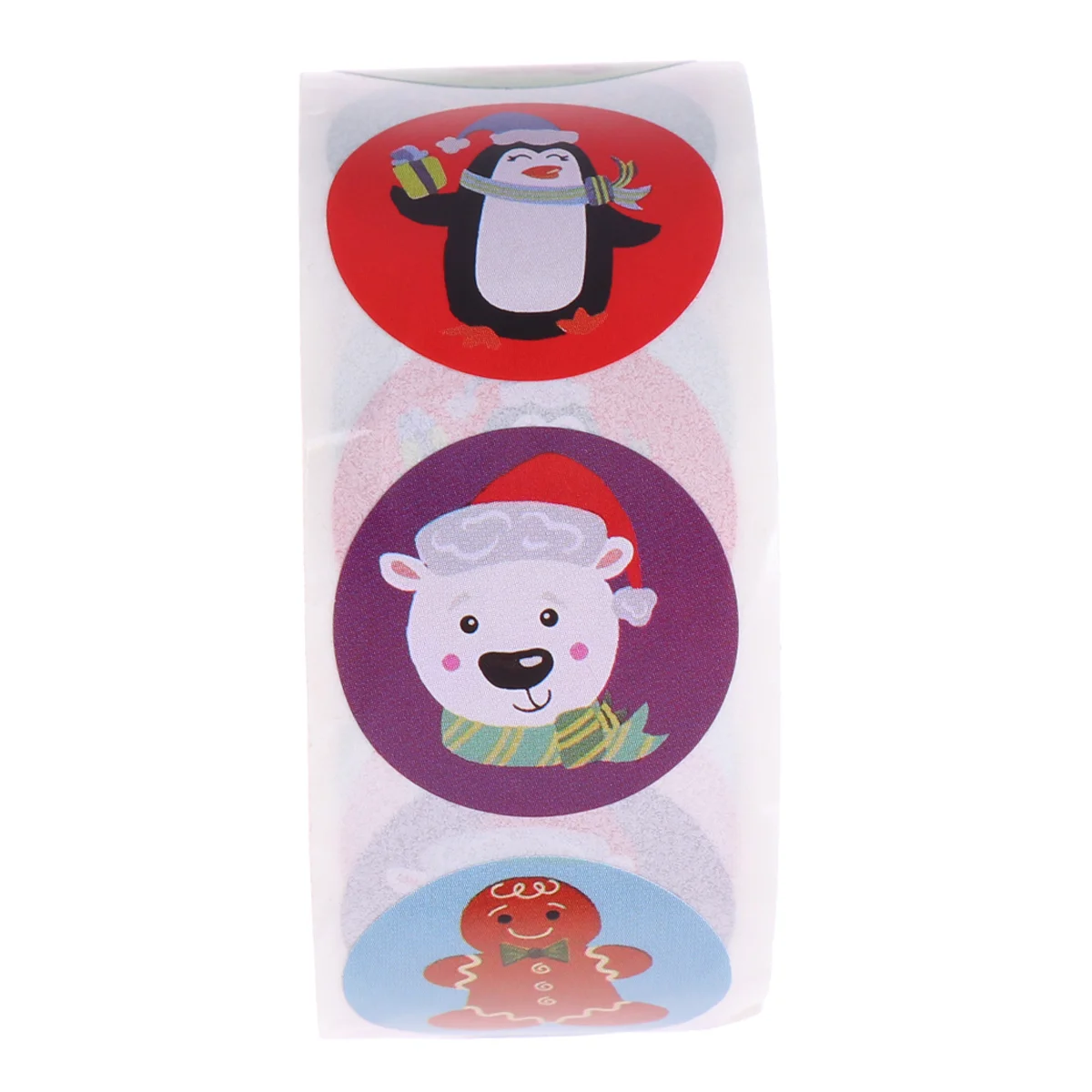 

Sticker Christmas Gift Sealing Decal Diy Decor Roundlabel Baking Supply Greeting Accessory Packing Wedding Paster Holiday Labels