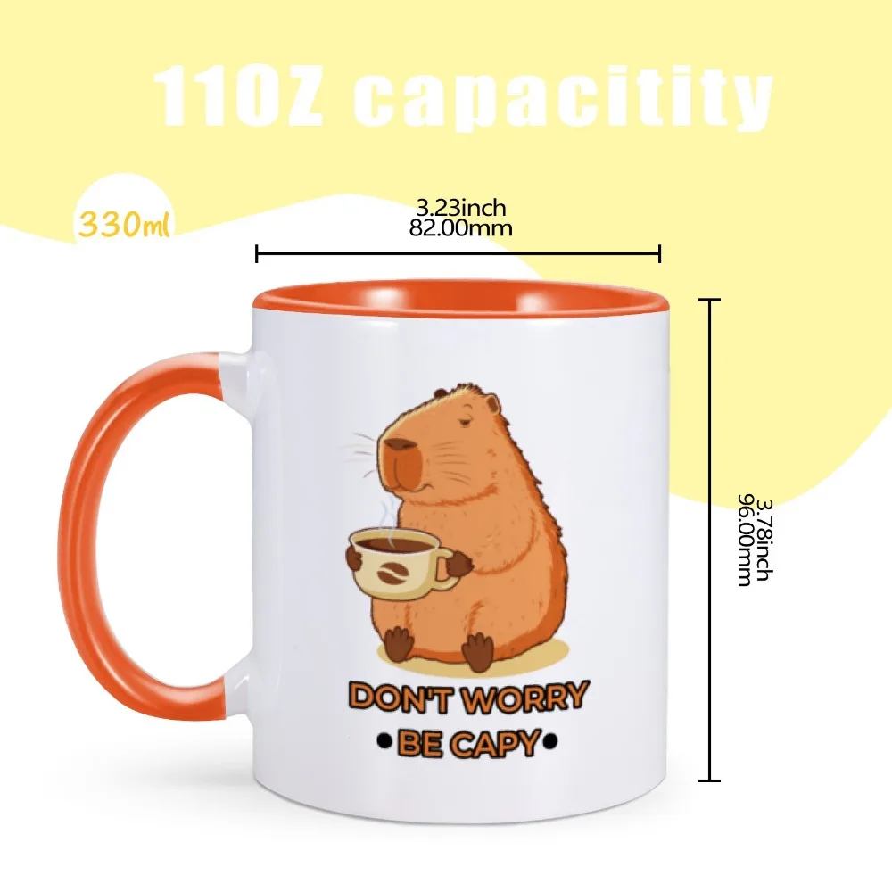 Новинка кофейная кружка в виде животного чашка не волнуйтесь забавные чашки чай