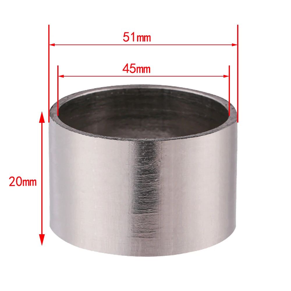 Внутренний диаметр 30-55 мм и внешний диаметр 35-60 мм, универсальная выхлопная труба мотоцикла, разъем глушителя, адаптер, прокладка, уплотнительное кольцо, модификация