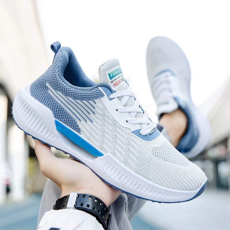 

Новинка, спортивная обувь унисекс, мужская повседневная обувь, Весенняя дышащая обувь для пар, мужские кроссовки для бега на лето и осень
