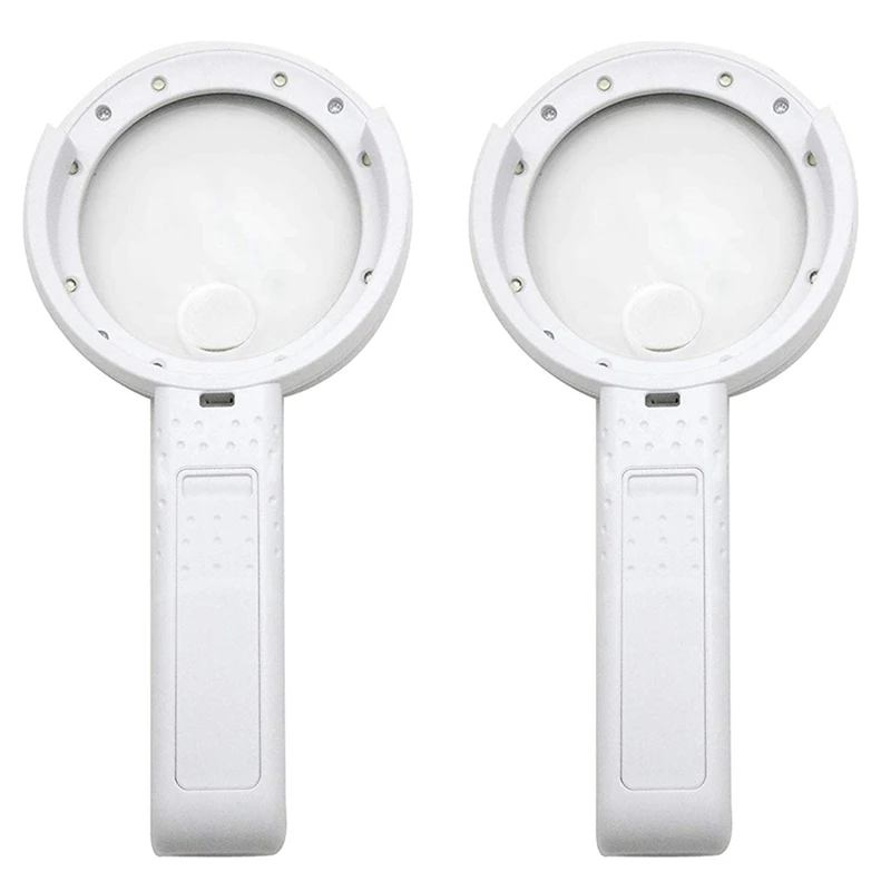 

GTBL 2Pcs Hd оптическая фотолампа-(5X + 11X) увеличительный объектив, светодиодный (обновленная версия)