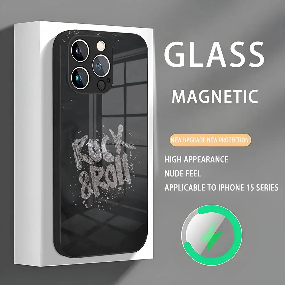 Чехол для телефона Zadigs V-Voltaires Iphone 16 Pro Max чехол 15 14 13 12 11 X XR XS XSMAX 8 Plus Mini стеклянный