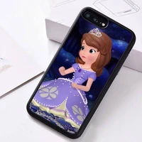 sofia the first phone case rubber for iphone 12 11 pro max mini xs max 8 7 6 6s plus x 5s se 2020 xr cover