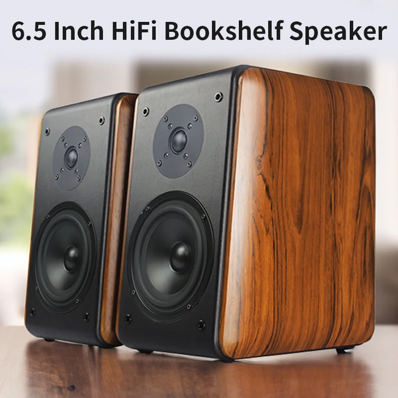 

6.5 Inch Bookshelf Surround Passive Speaker Hifi High Fidelity Home Fever Home Theater Speaker Sound Box Desktop Speakers 150W