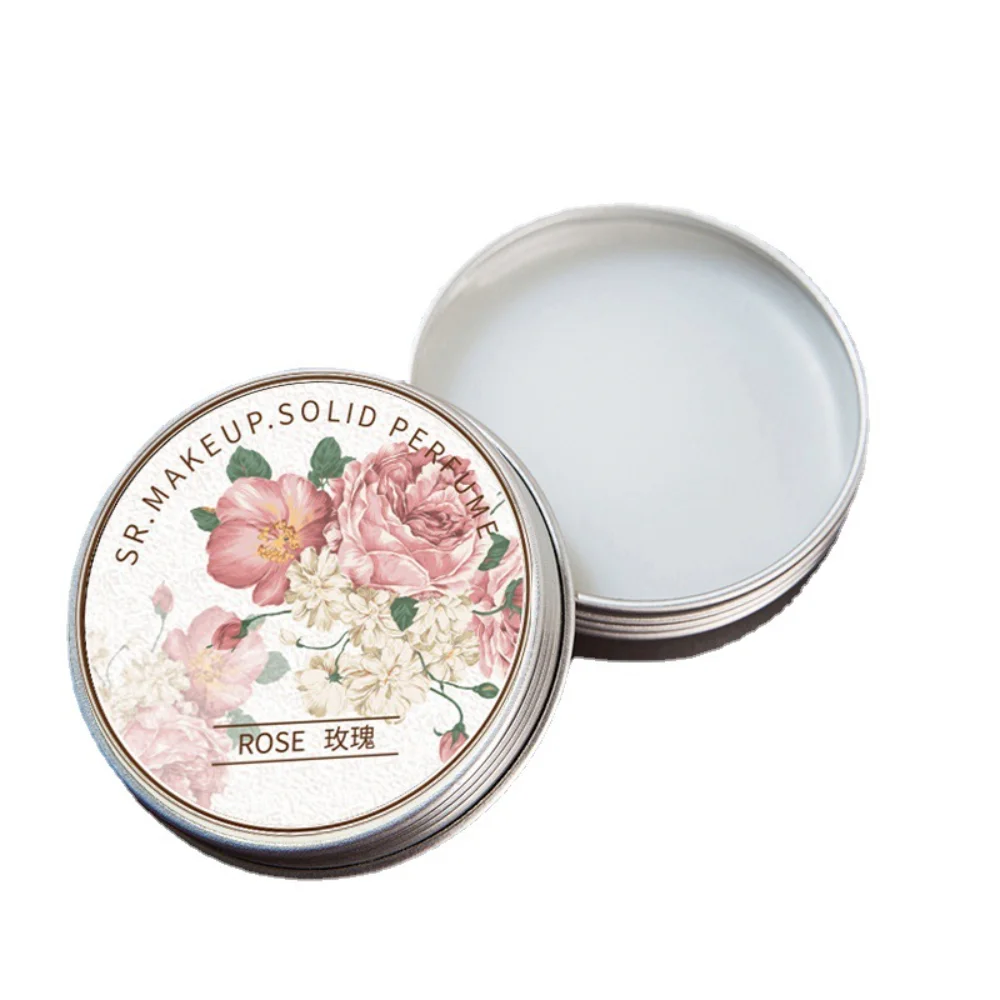 

Women Solid Perfume Portable Solid Balm Long-lasting Fragrances Fresh and Elegant Female Solid Perfumes Body Aroma Skin Cream