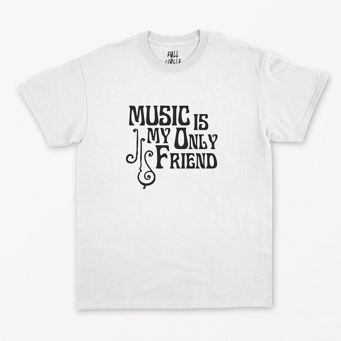 

Футболка Music Is My Only Friend-Винтажная футболка, хипстерская футболка в стиле панк