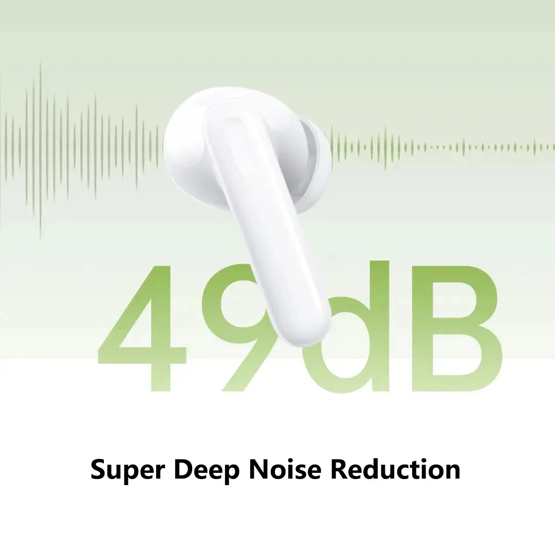 Новинка 2023 года, наушники OPPO Enco Free 3 49dB DNN с активным шумоподавлением, Bluetooth 5,3 LDAC Hi-Res HIFI OPPO Live Audio