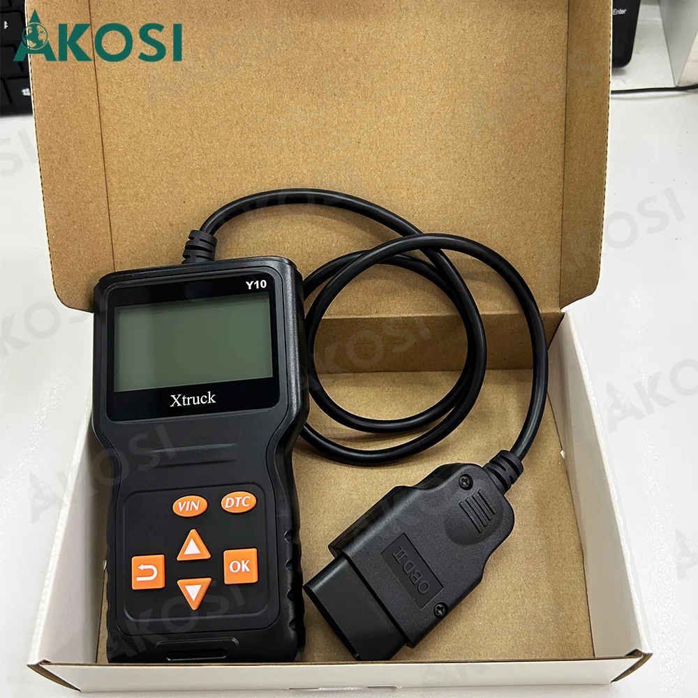 

Диагностический сканер Xtruck Y10, универсальный диагностический прибор OBD2, для считывания ошибок двигателя