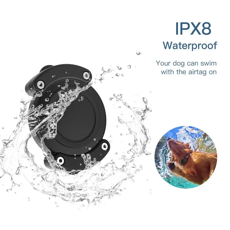 

Водонепроницаемый держатель для брелока, винтовая крышка для смартфона, с защитой от потери, для Apple Air Tag