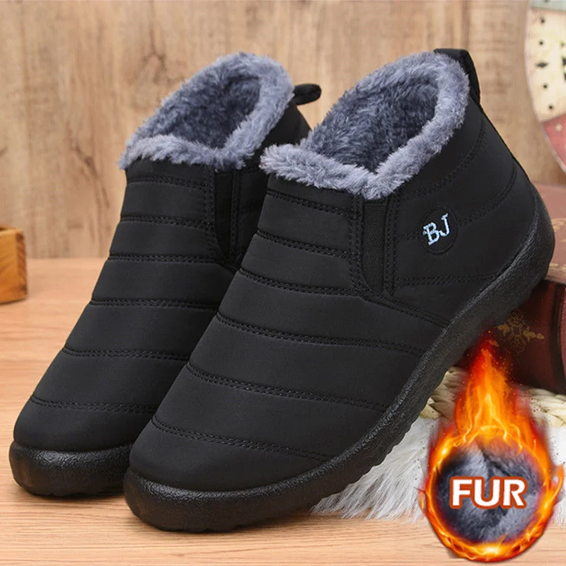 

Men Shoes Boots Men Snow Fashion Male Winter Shoes For Men Army Men Shoe Waterproof Mens Shoes Warm Fur Footwear Work Boots