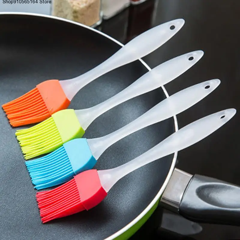 

Eco-friendly Silicone Liquid Oil Brush Cake Tools Butter Bread Pastry Brush BBQ Utensil Sauce/Vinegar Cooking Baking Tools F0008