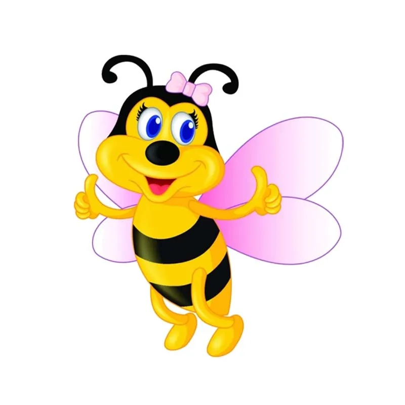 

A Beautiful Bee PVC Personality Car Sticker Decal 15.4CM*17.3CM