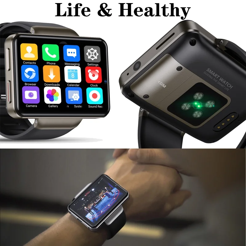 Детские умные часы 4G GPS Wi-Fi Android для мужчин 2022 3G 32G 2080 мАч аккумулятор двойная