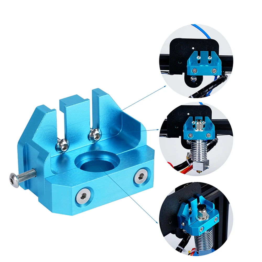 E3D V6 Вулкан Совместимая Многофункциональная Монтажная Плата Из Металла Для Горячих Головок Обновление CR10S Ender 3 ENDER 5