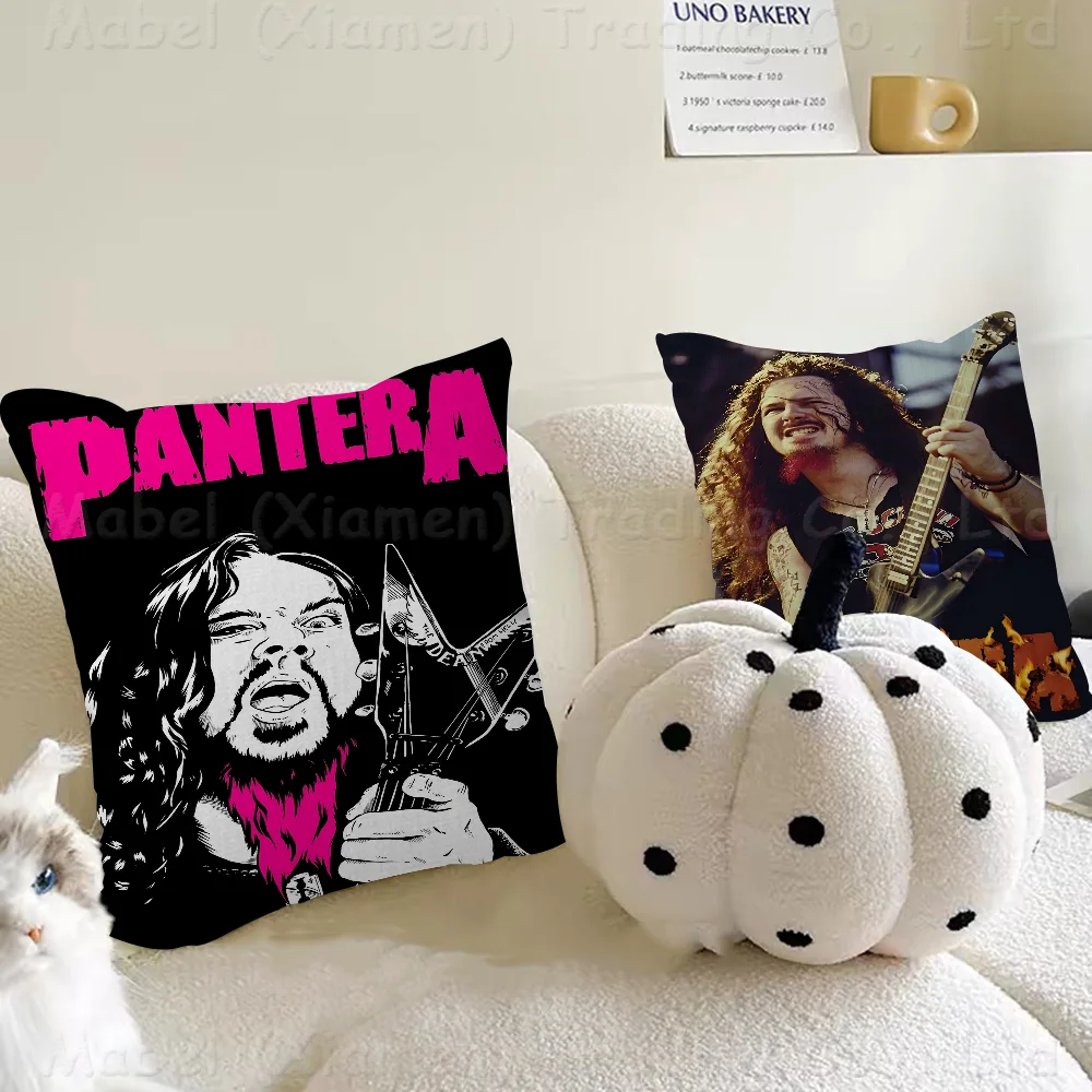 Dimebag Darrell Musician Pillow Cover Sofa Cushion Home Room Decoration Children Gift