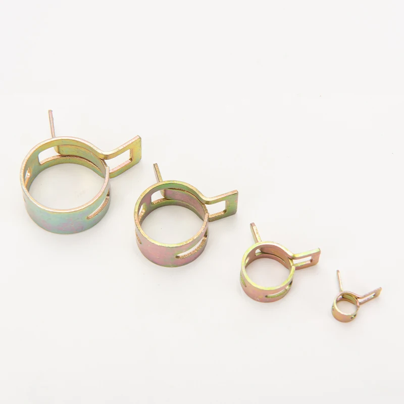 100 шт. 4 мм-25 мм на выбор зажим для топливной пружины вакуумный силиконовый шланга