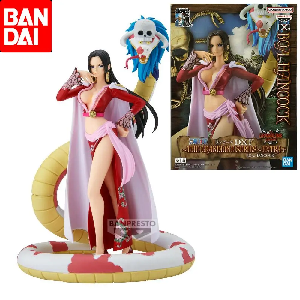 Bandai Original DXF THE GRANDLINE SERIES EXTRA BOA.HANCOCK аниме фигурки игрушки для мальчиков и девочек