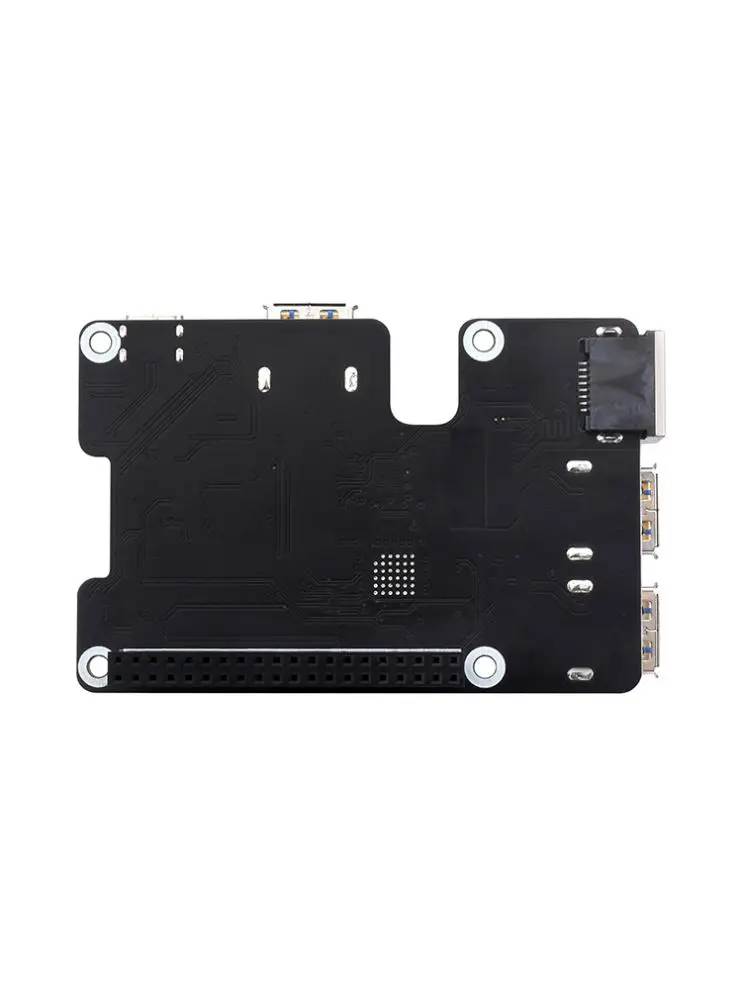 Фото Новая плата расширения Waveshare для Raspberry Pi 5 с портами PCIe Ethernet и USB 3.0, без драйверов, plug and play, модуль ETH №2