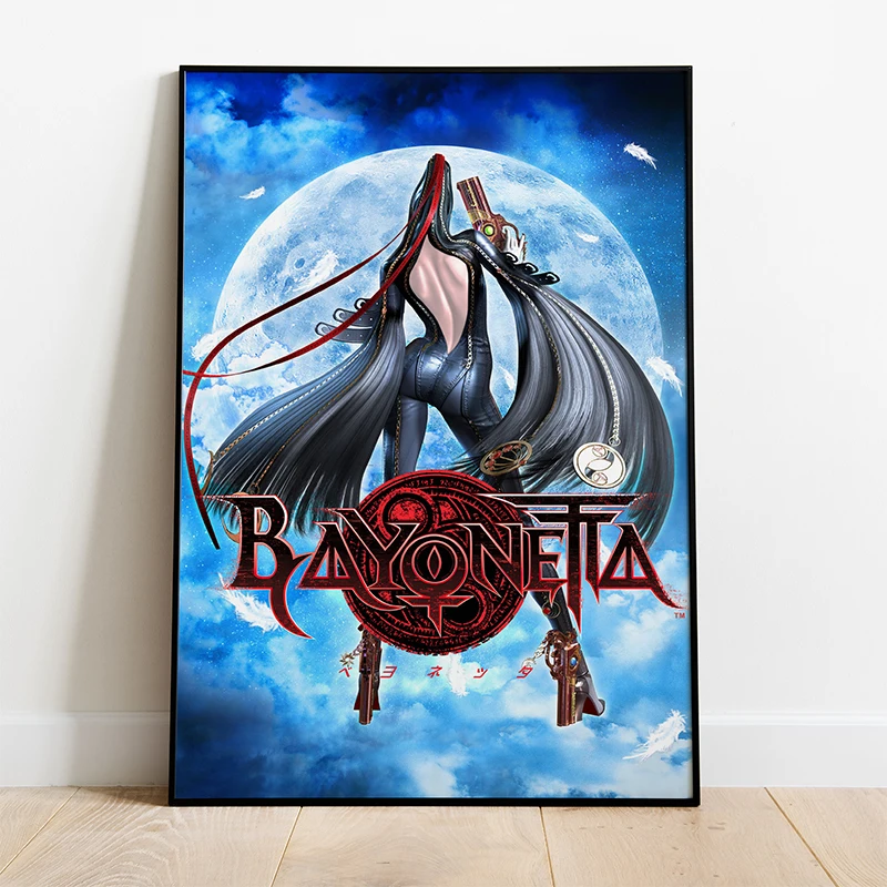 Популярные классические видеоигры Байонетта постеры и принты печать на холсте