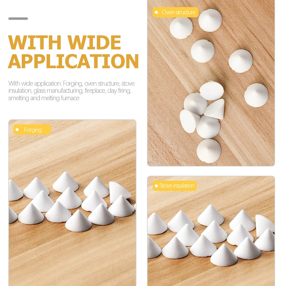 10 шт. керамический гвоздь глина инструмент для обжига керамическая стойка опора