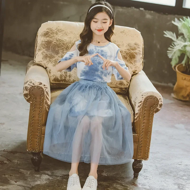 Коллекция 2024 года ZOETOP летний комплект детской одежды из 2 предметов для