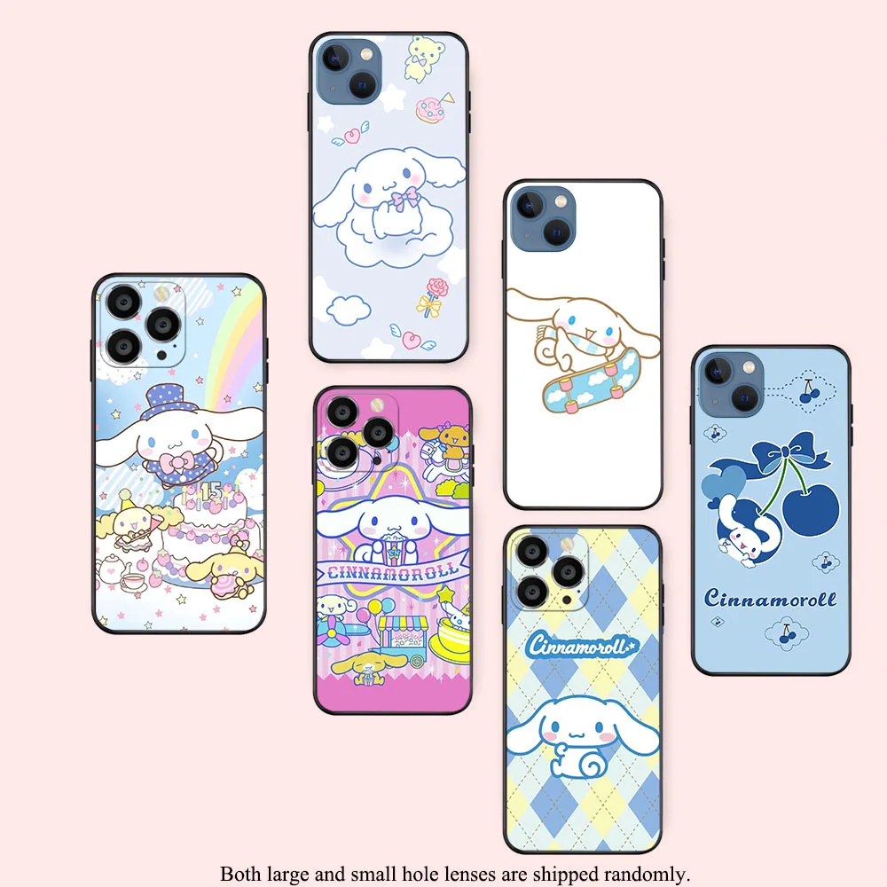 ID-24 Sanrio Cinnamoroll мягкая фотосессия для OPPO A8 A31 A9 A5 F11 Reno 3 A91 F15 A93 A54 A5S A7 A12 A12S A74 A95 F19