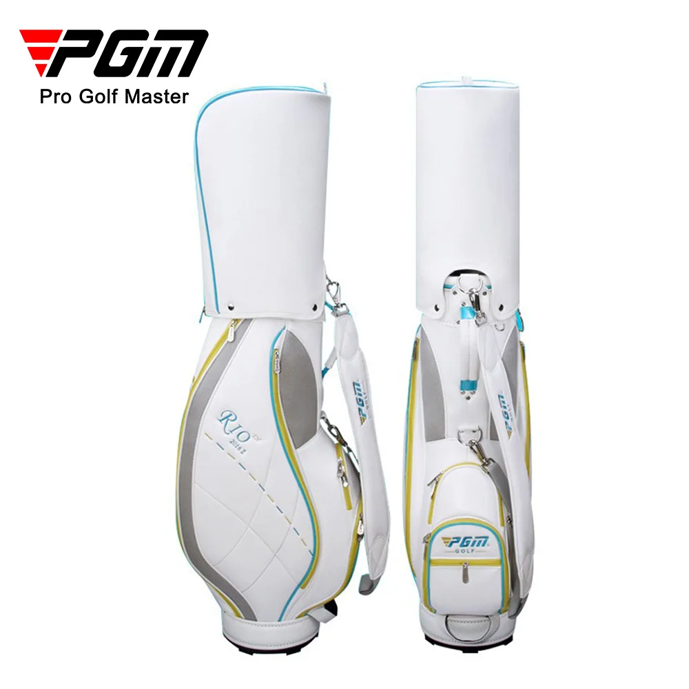 Pgm Women Golf Bag Waterproof Golf Standard Bag Sports Cart Club Airbag Holds Portable Breathable Large Capacity Package QB042