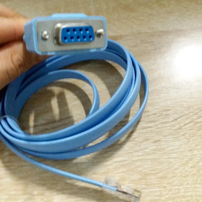 Кабель-переходник для консоли Cisco RJ45 Cat5 Ethernet-порт Rs232 DB9 COM последовательные