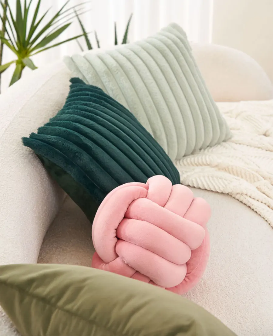 

Модная однотонная зеленая розовая Подушка/наволочка almofadas для подростков, Современная Наволочка на заднее сиденье 30x50 45 50, декоративная наволочка на подушку