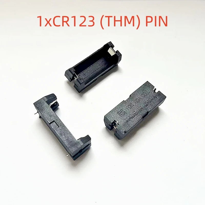 CR123 CR123A THM прямая вставка 16340 держатель литиевой батареи нейлоновый блок батарей