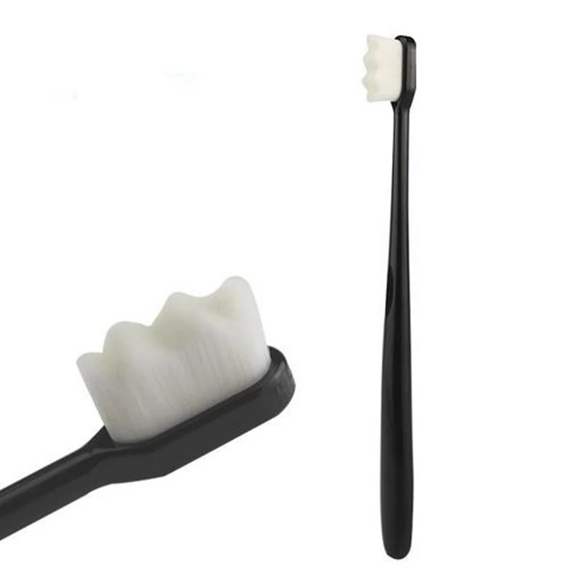

1pcs Million Ultra-fine Soft Toothbrush Environmentally friendly Antibacterial Protect Gum Tooth Deep Cleaning Portable Brush