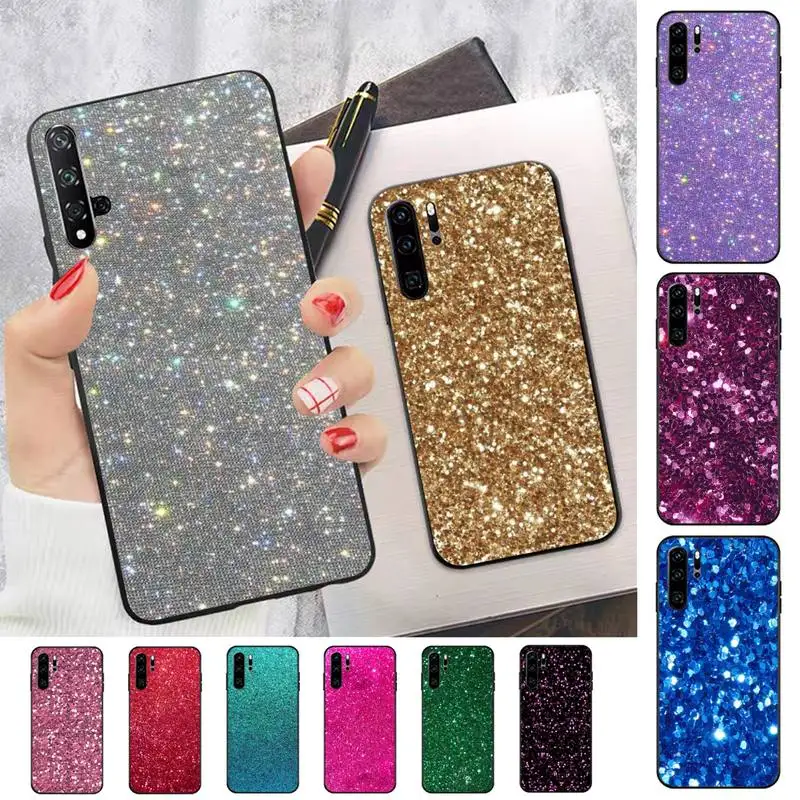 

Shining Glitter Sequins Phone Case for Huawei Honor 10 i 8X C 5A 20 9 10 30 lite pro Voew 10 20 V30