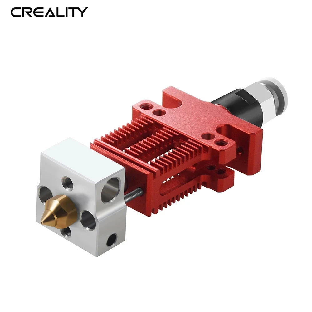 

Creality Assembled CR-6 SE Extruder Hotend Kit 3DPrinter Part with 0.4mm Nozzle Aluminum Heating Block 100K Ohm Thermistor 24V