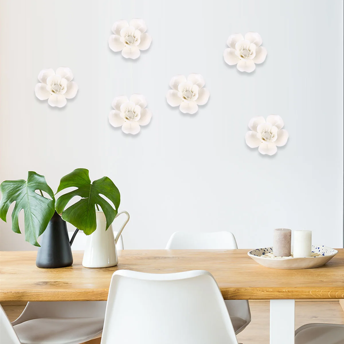 

Background Flower Appliques Embellishments Hanging Flowers Artificial Decor Rosa Multiflora Wall