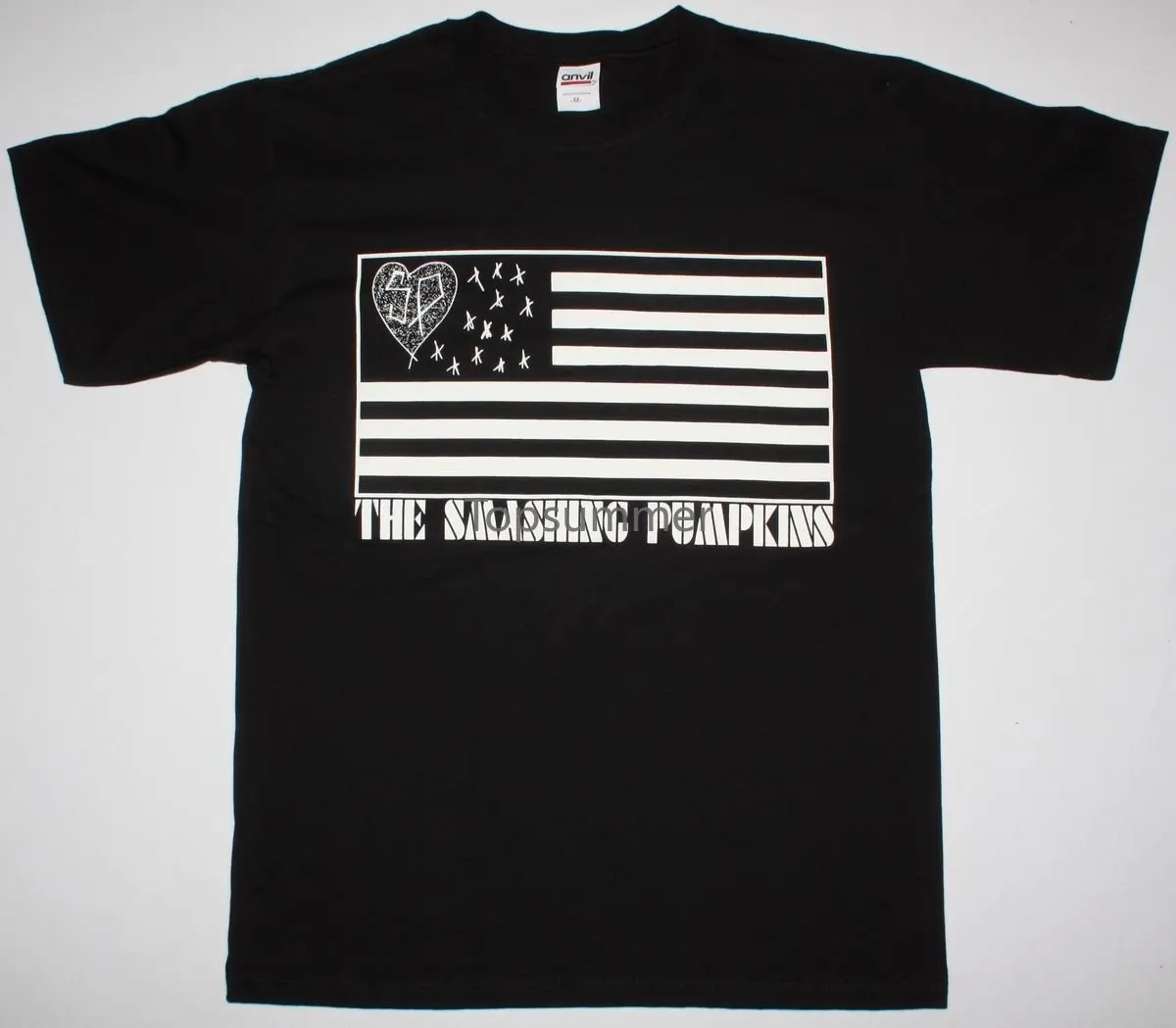 

Smashing Pumpkins Flag Alternative Rock Corgan Zwan S-Xxl New Black T-Shirt Unisex Fashion T Shirt Top Tee
