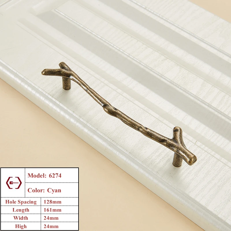 

Ручка для шкафа Цинковый сплав золотая