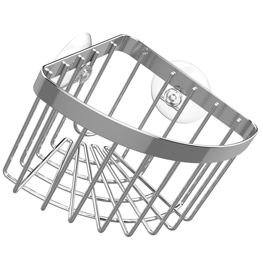 

Dish Sponge Holder Kitchen Sink Flume Storage Basket Washcloth Organizer 304 Stainless Steel Suction Cups