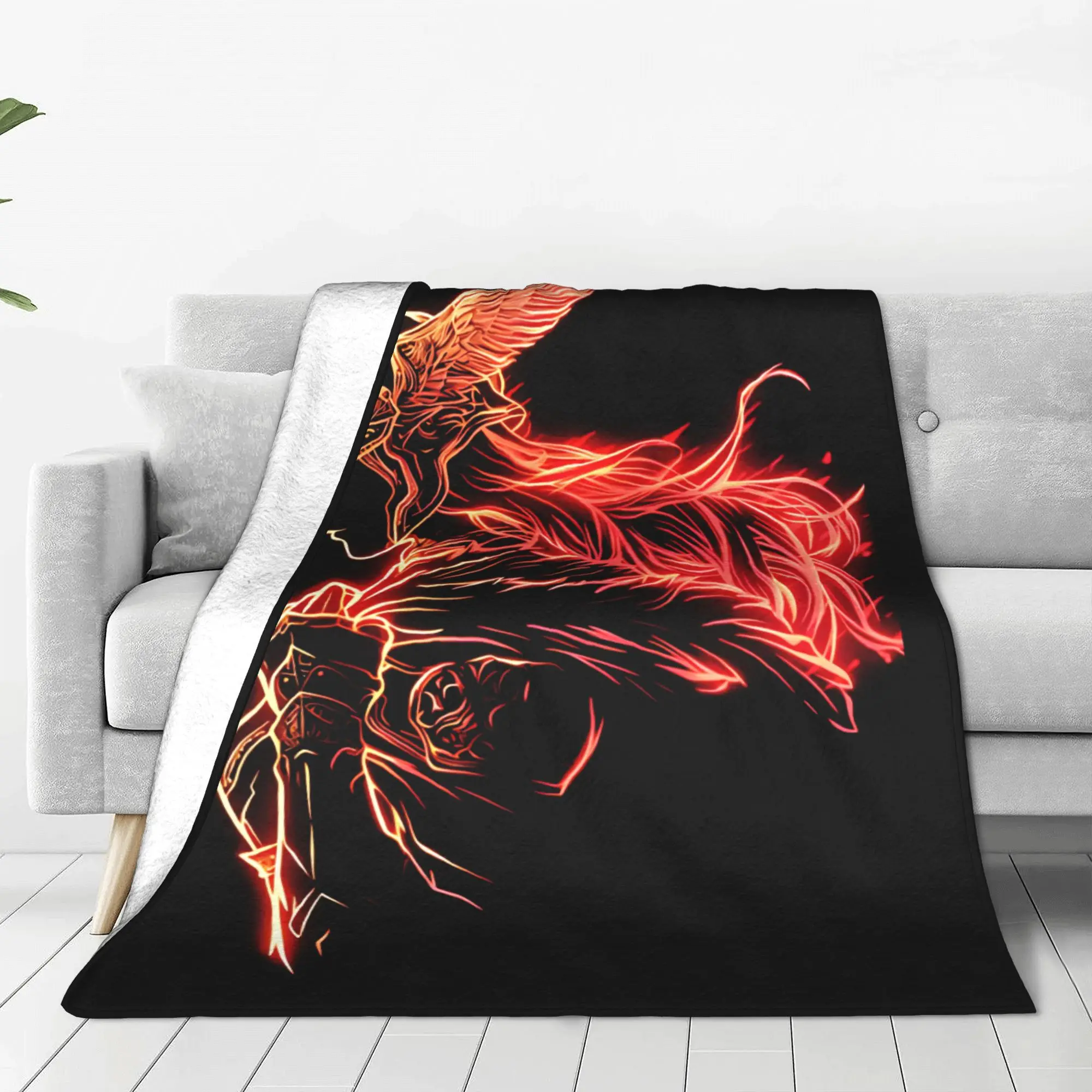 Одеяло с удлиненными кольцами покрывало богини маления Мерч ультрамягкое лезвие