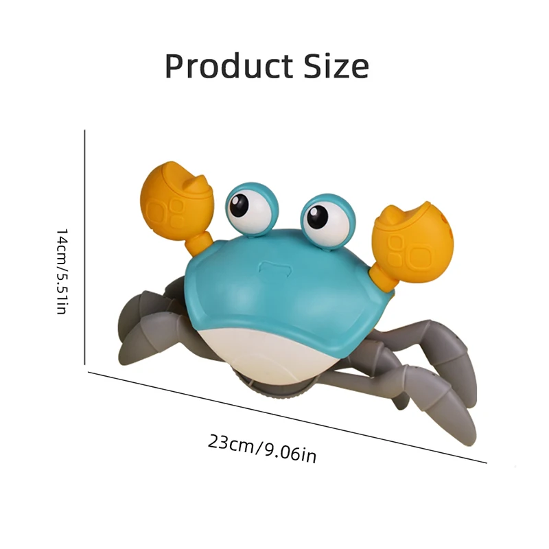 Детская игрушка-краб для ползания обучающая головоломка игрушка раннего