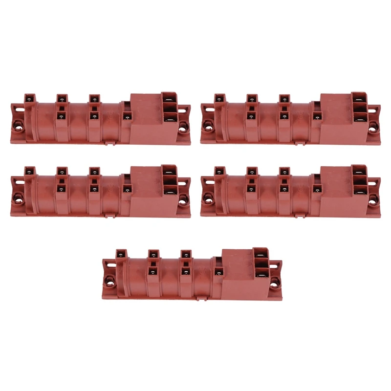 

5X 220V Gas Stove Ac Pulse Igniter With Six Terminals Gas Water Heater Parts Igniter For Cooktop Range
