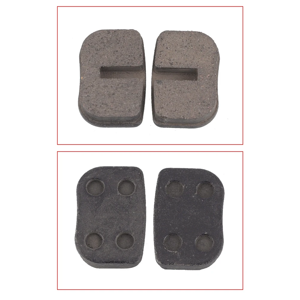 

Convenient Durable High Quality Practical Brand New Brake Pads For 47cc 49cc 1pair 200g Black Iron New Outdoor
