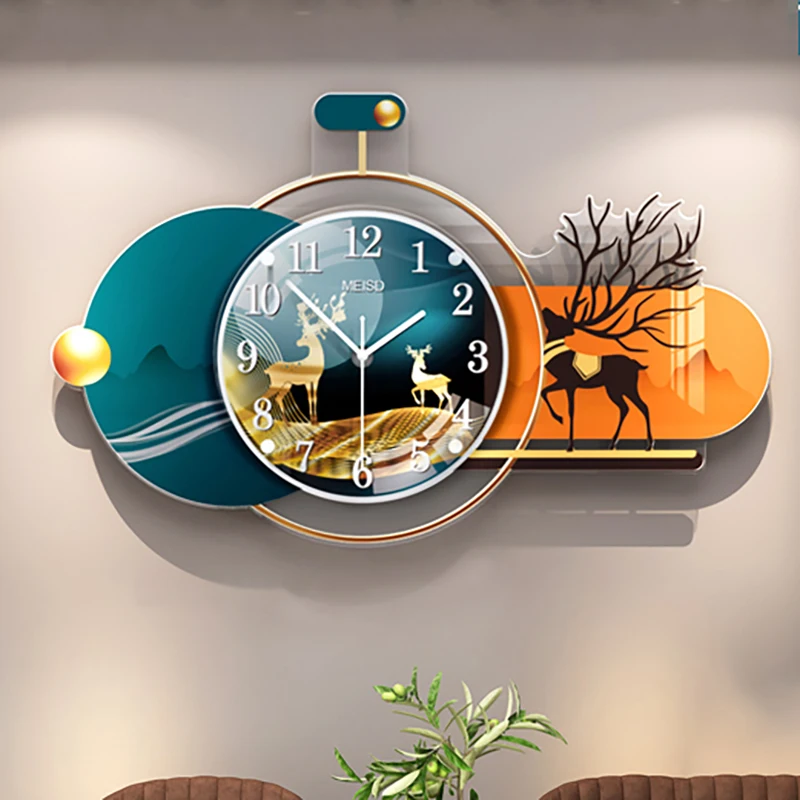 

Big Digital Wall Clock Digital Living Room Outdoor Battery Wall Clock Free Shiping Modern Mechanism Decoration Accessories